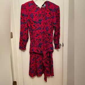Vintage floral dress